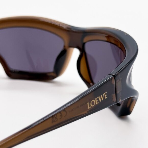 NEW LOEWE LW40143U 47A BROWN GREY UNISEX SUNGLASSES LOEWE - Picture 10 of 14
